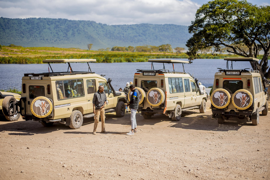 African Platinumz Safari Toyota Land Cruiser